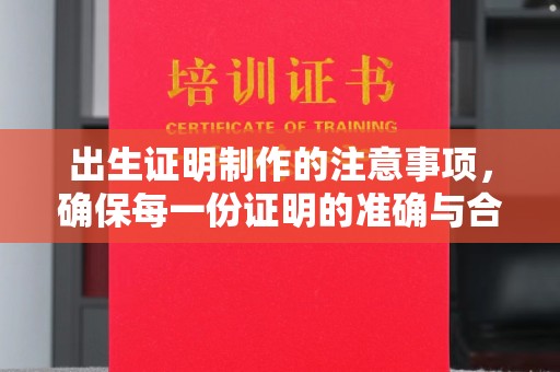 遵化出生证明制作的注意事项，确保每一份证明的准确与合法