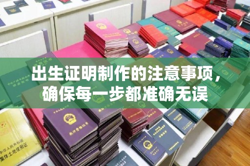 遵化出生证明制作的注意事项，确保每一步都准确无误