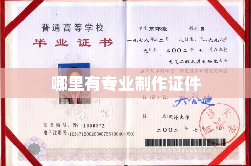 遵化哪里有专业制作证件