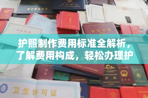 遵化护照制作费用标准全解析，了解费用构成，轻松办理护照
